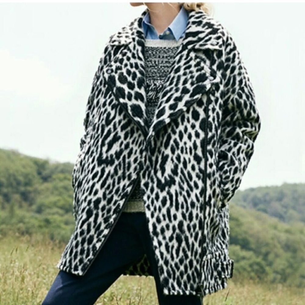 BANANA REPUBLIC COCOON MOTO OVERSIZED JACKET. PTP 23 - Picture 11 of 11